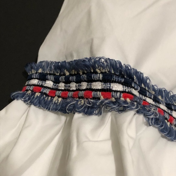 NWT Few Moda Fluted Ruffle Bell Sleeve Top - Picture 4 of 8